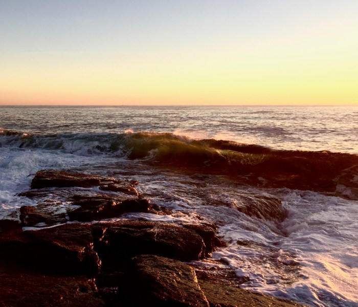 Shoot to the left of sunrise.