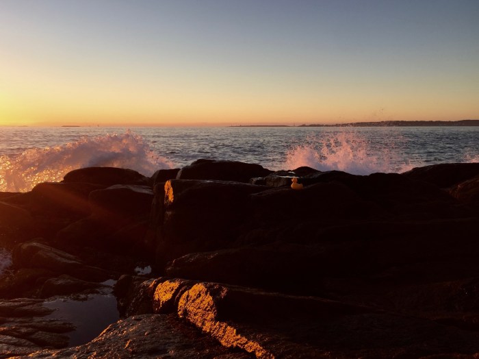 and shoot to the right of sunrise