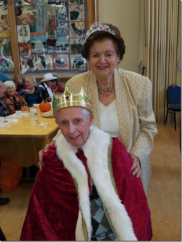 Halloween Party at Senior Center 2016