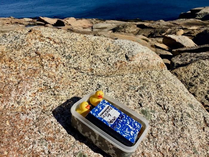 All the hints are there. GMG is written on their duck butts.