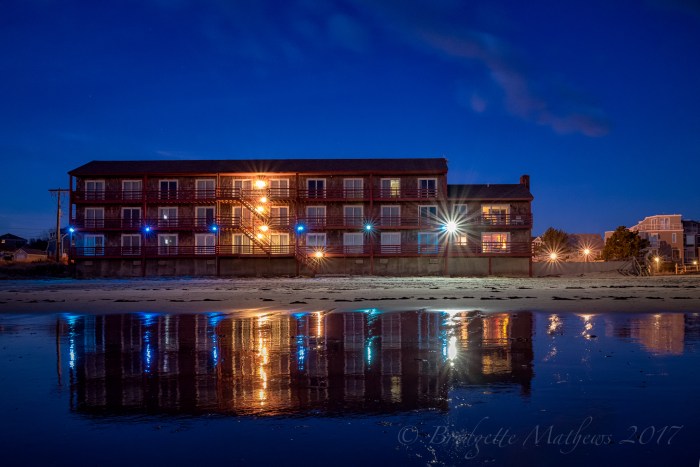 Cape Ann Motor Inn ~ just before sunrise