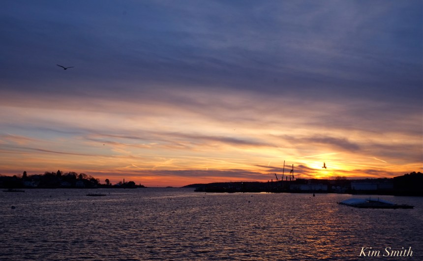gloucester-harbor-sunset-copyright-kim-smith