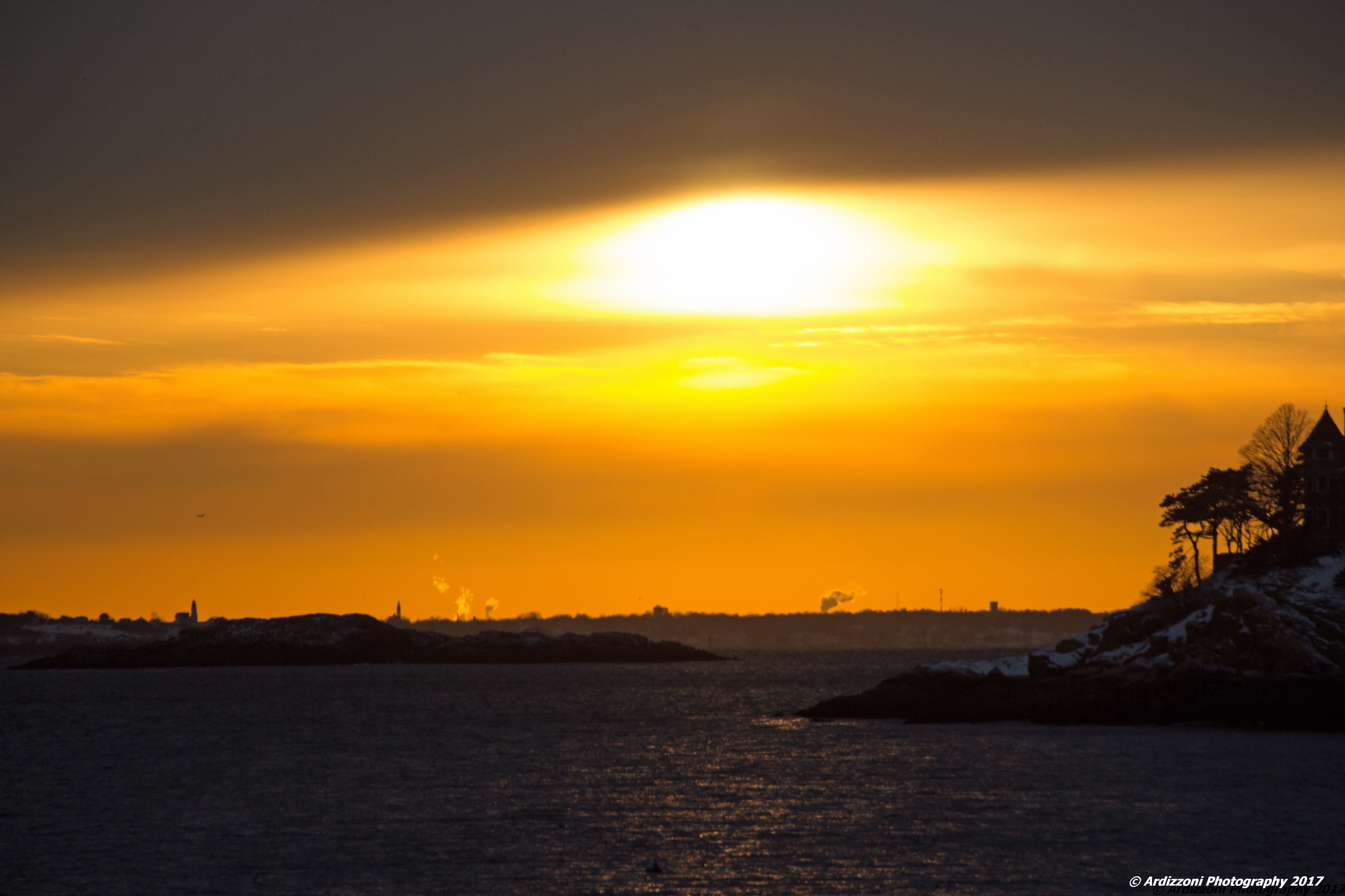 Cold Sunset – Good Morning Gloucester