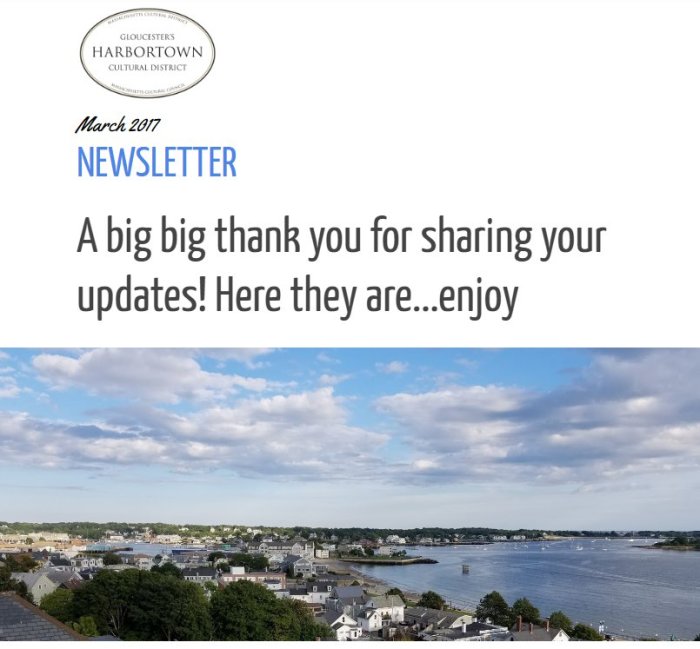 Gloucester downtown harbortown cultural district march 2017 updates CR