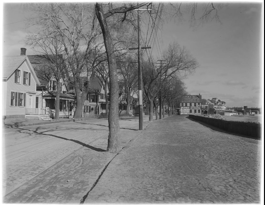 looking east along what would become stacy blvd with the beach hidden from view ont he right 2 aag title
