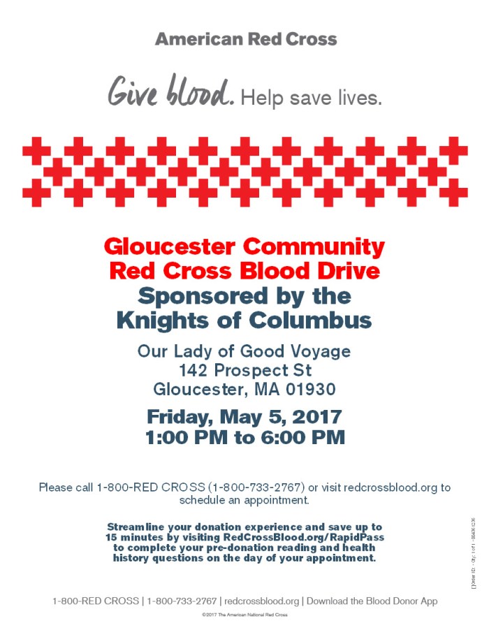 May 2017 Blood Drive