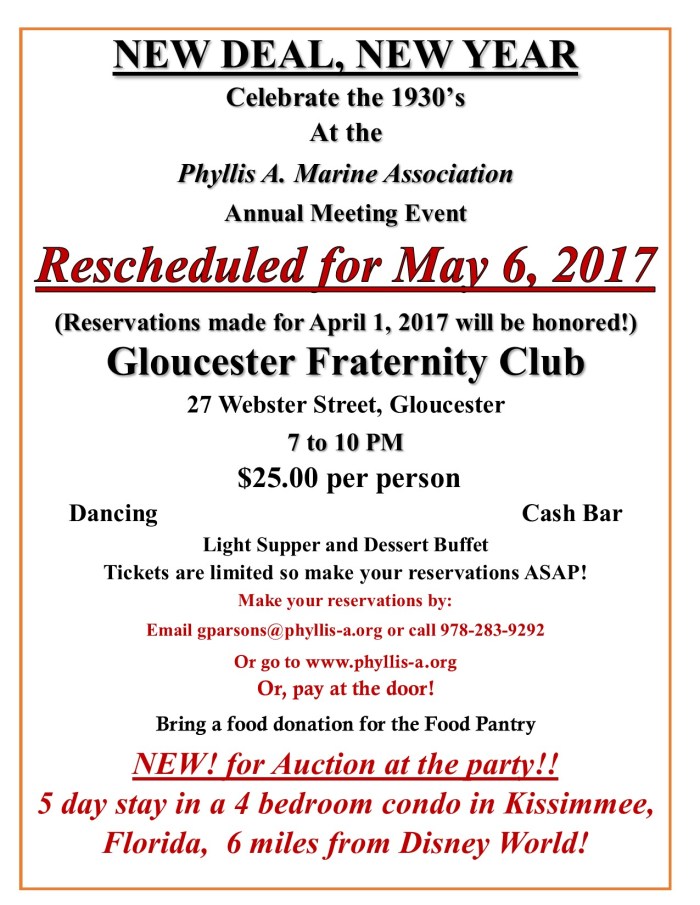 New Year, New Deal reschedule