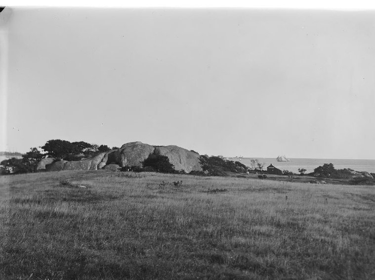 Thomas Warren Sears stage fort park 1901