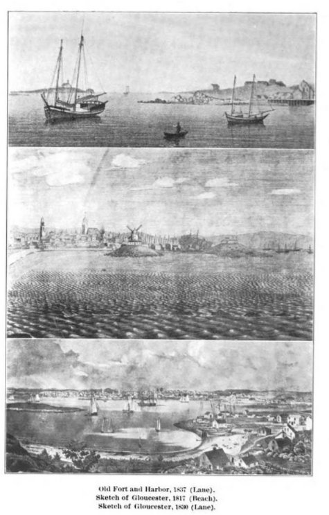 1892 art and loan on exhibit for Gloucester MA 250th