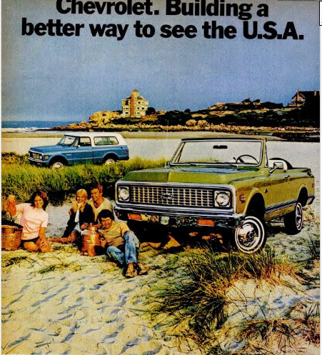 1972 chevrolet mag ad good harbor beach