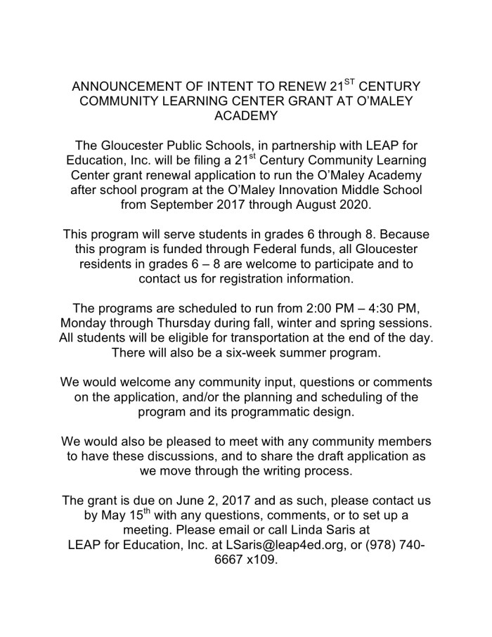 GloucesterGMGIntentToRenew5.1.17JPEG