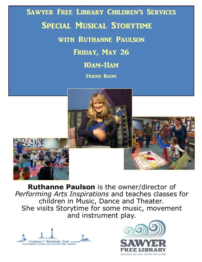 Ruthanne Paulson Storytime May 2017