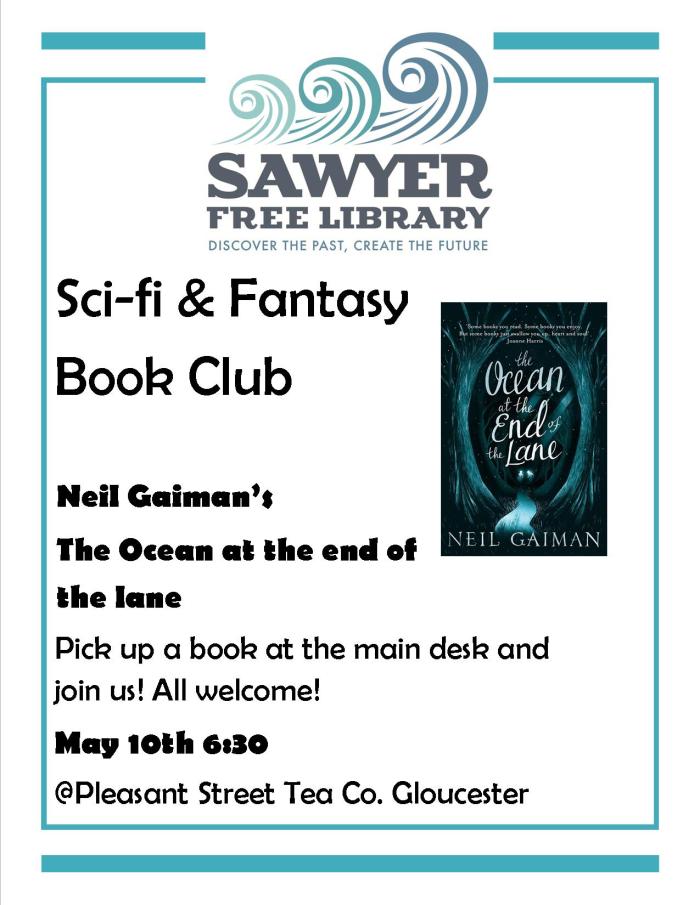Sci Fi &amp; Fantasy Book Club May
