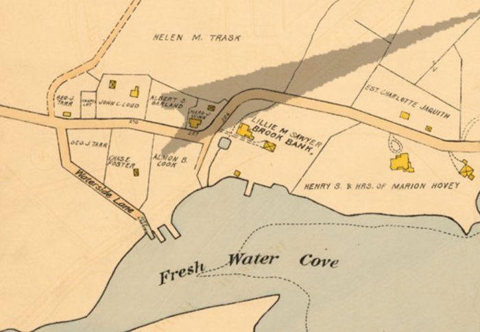 Samuel Sawyer Brook Bank Sawyers Hill