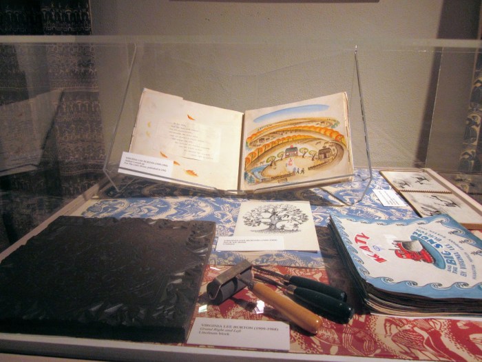 Virginia Lee Burton display at CAM 2011