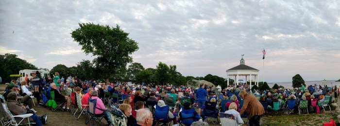 Stage Fort Bark summer concert series beatles tribute band July 2017