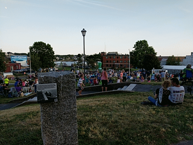 August 3 2017 Thursday nights Harbor Loop summer concert series Gloucester MA