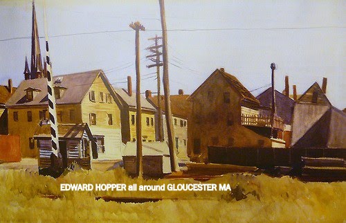 Edward Hopper Railroad Gates Gloucester MA