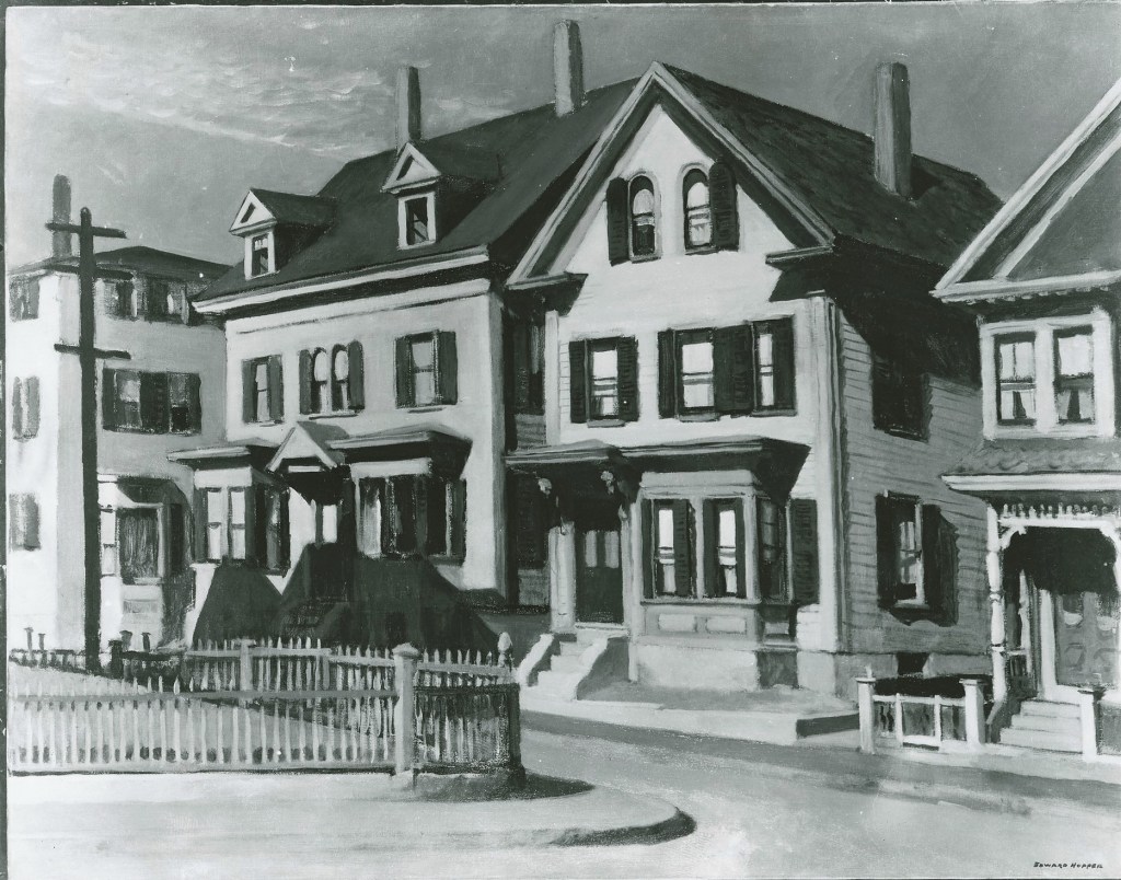 Gloucester Street edward hopper painting