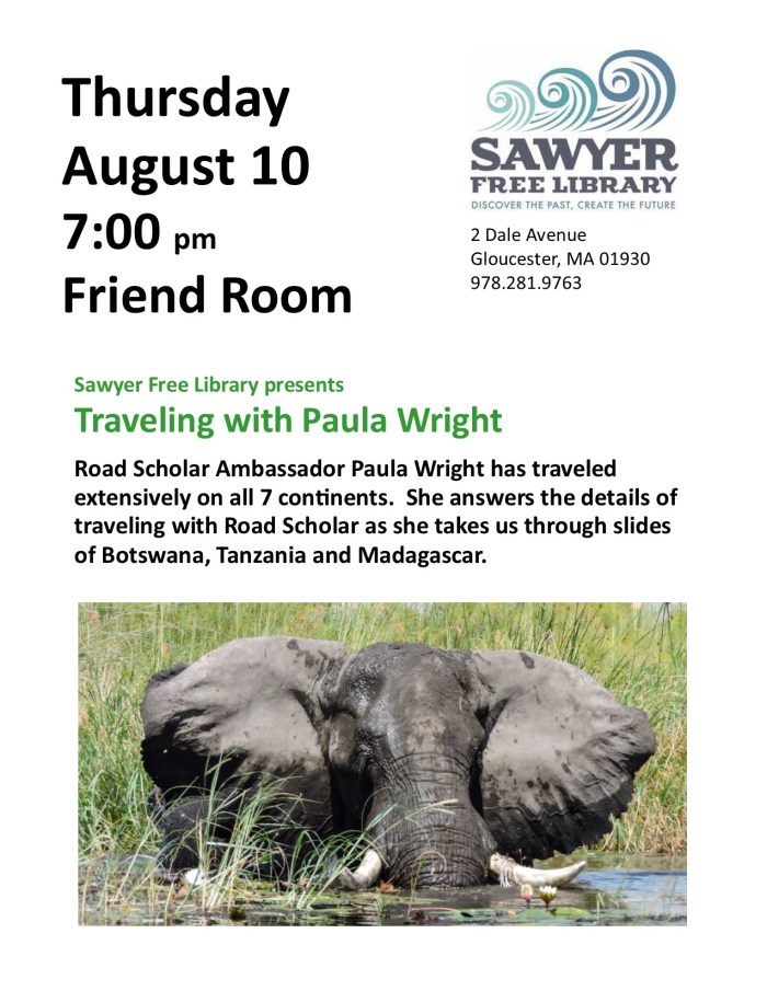 Publisher Flyer template Road Scholar