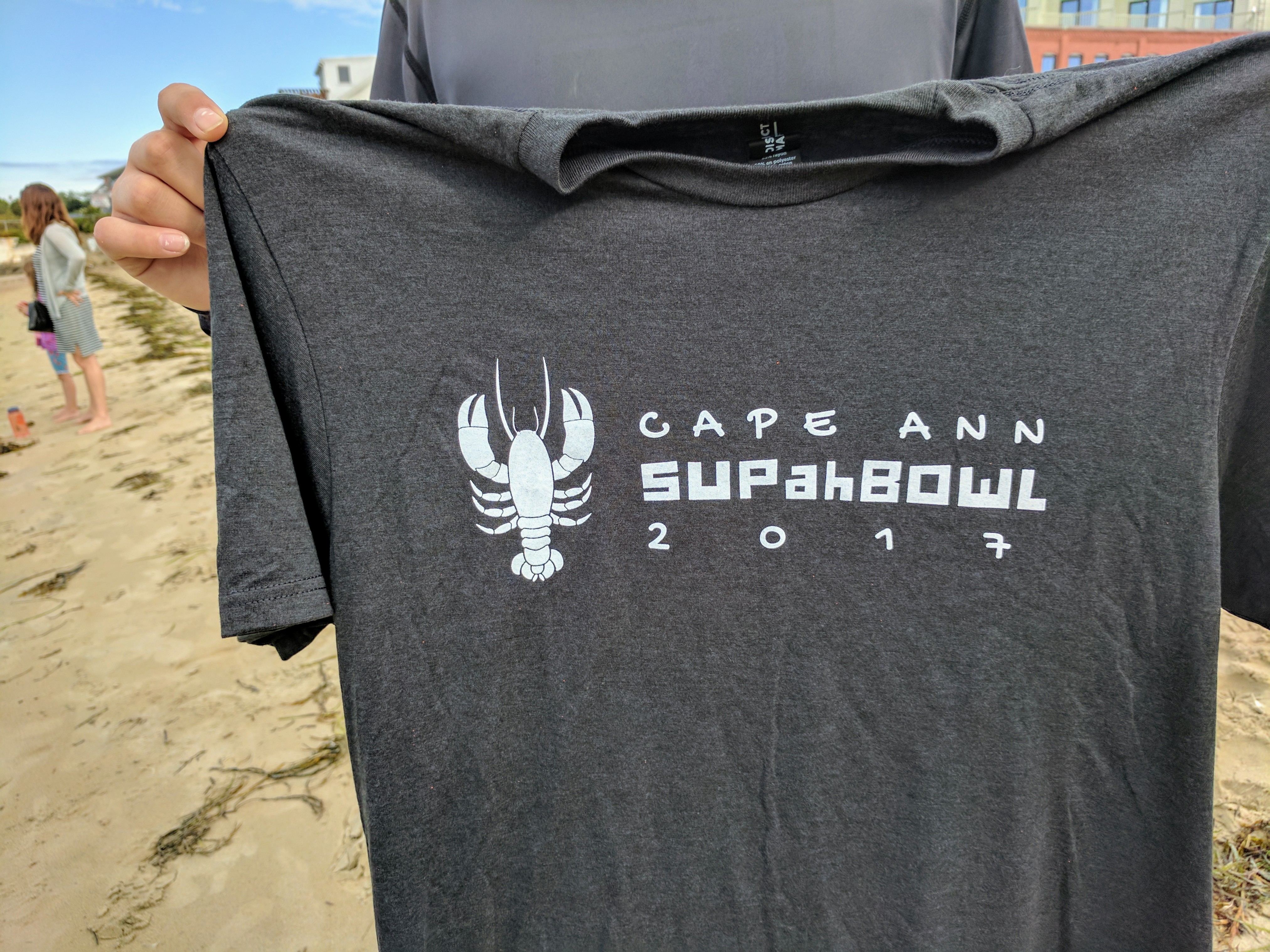 Racers tshirt 2017 Cape Ann SUPahBowl