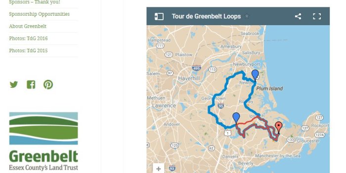 Tour de Greenbelt cyclists