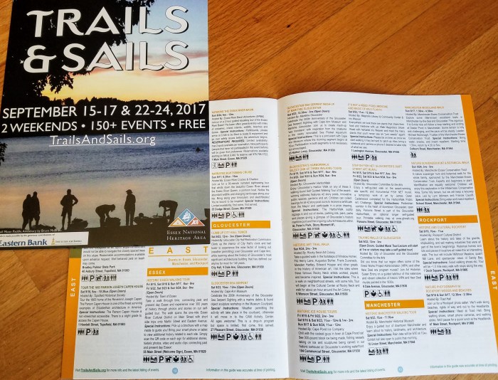 2017 Essex National Heritage Trails and Sails #TrailsAndSails