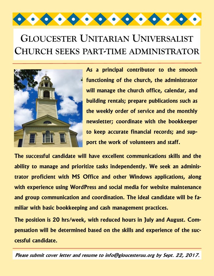 Ad for Administrator 2017