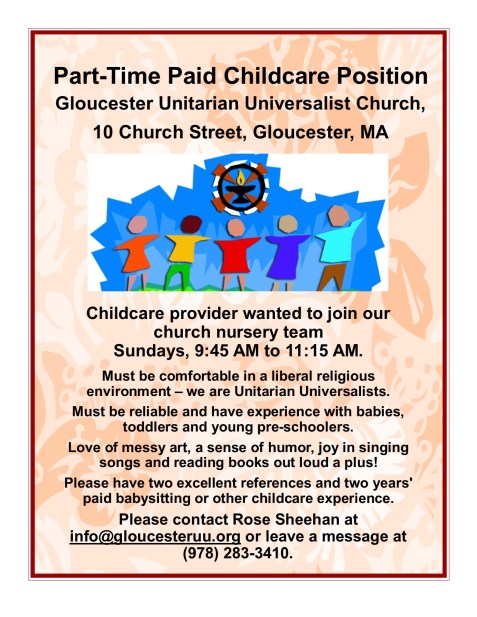 Fall 2017 hiring flyer