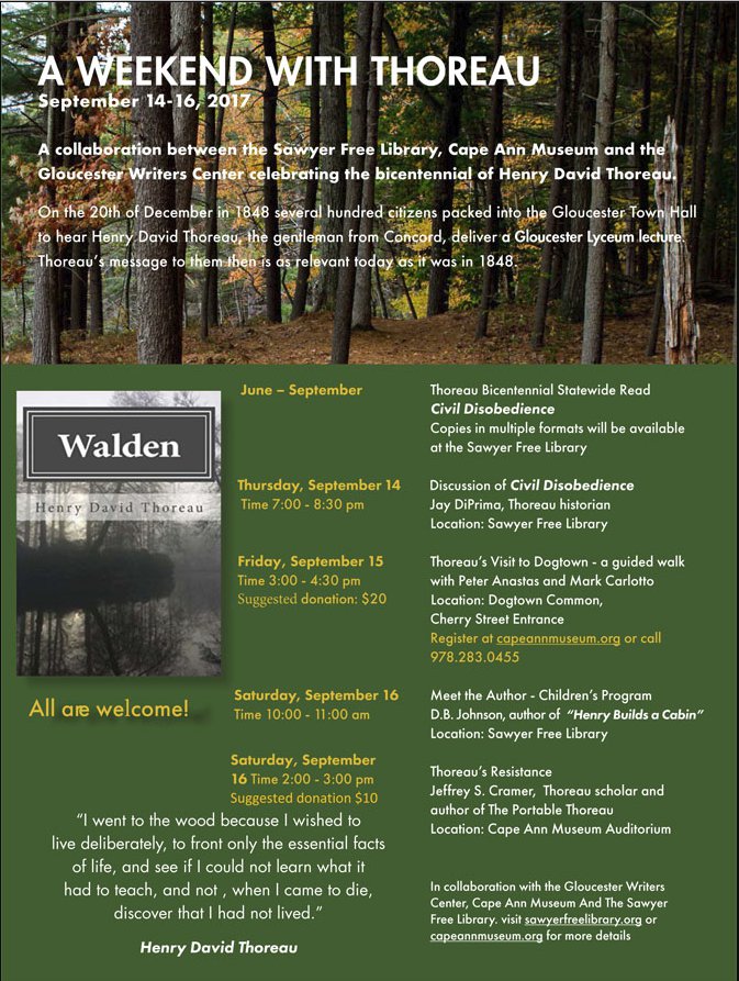 weekend with throeau 2017