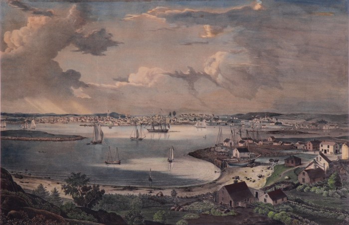 006_View of the Town of Gloucester 1836