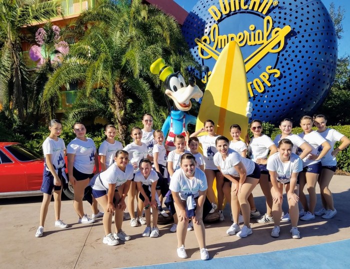 Gloucester Dawn Studio of Dance student dancers perform at Walt Disney World 2017 453