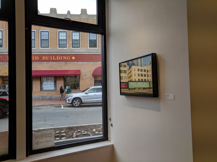 PETER LYONS installation view Trident Gallery December 2 2017 © C Ryan 123210