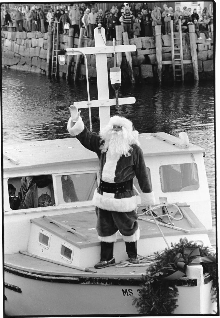 Rockport Santa by Fred Bodin prob 1970s