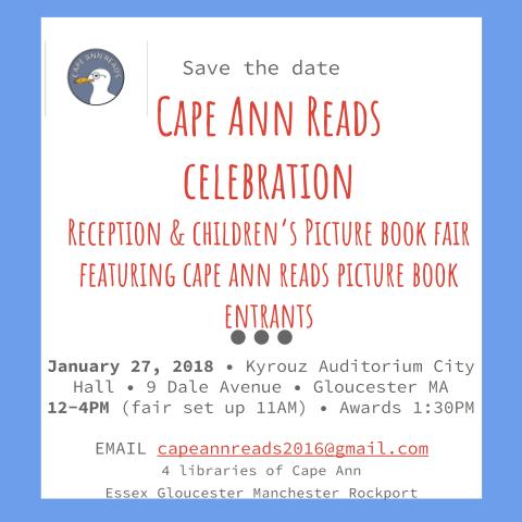 SAVE THE DATE Cape Ann Reads celebration reception Jan 27 2018 (3)