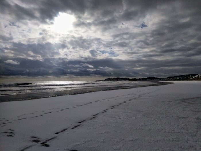 silver waves white Christmas