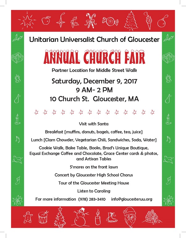 uu church fair poster 2017