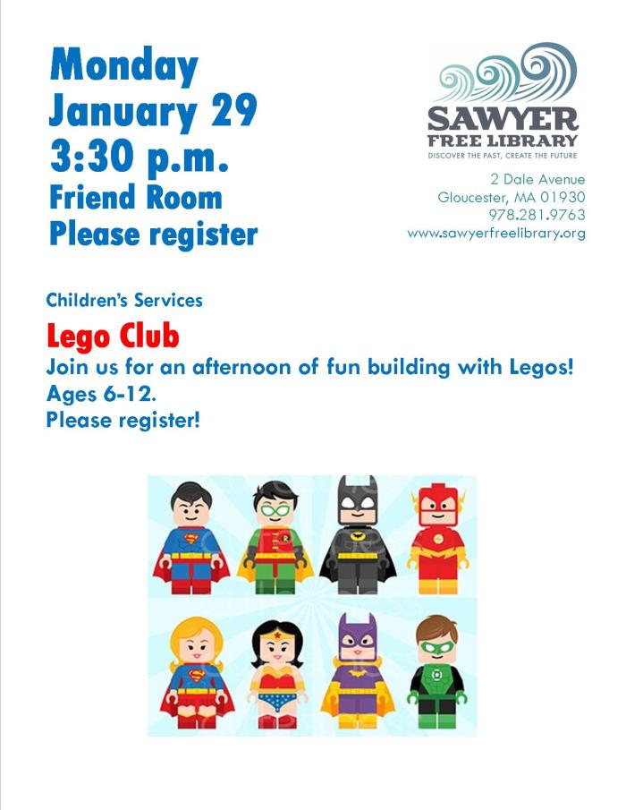 Lego Club January 2018
