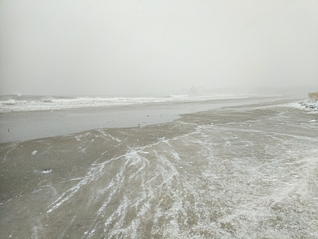 wind Good Harbor Beach GLOUCESTER MA janury 4 2018