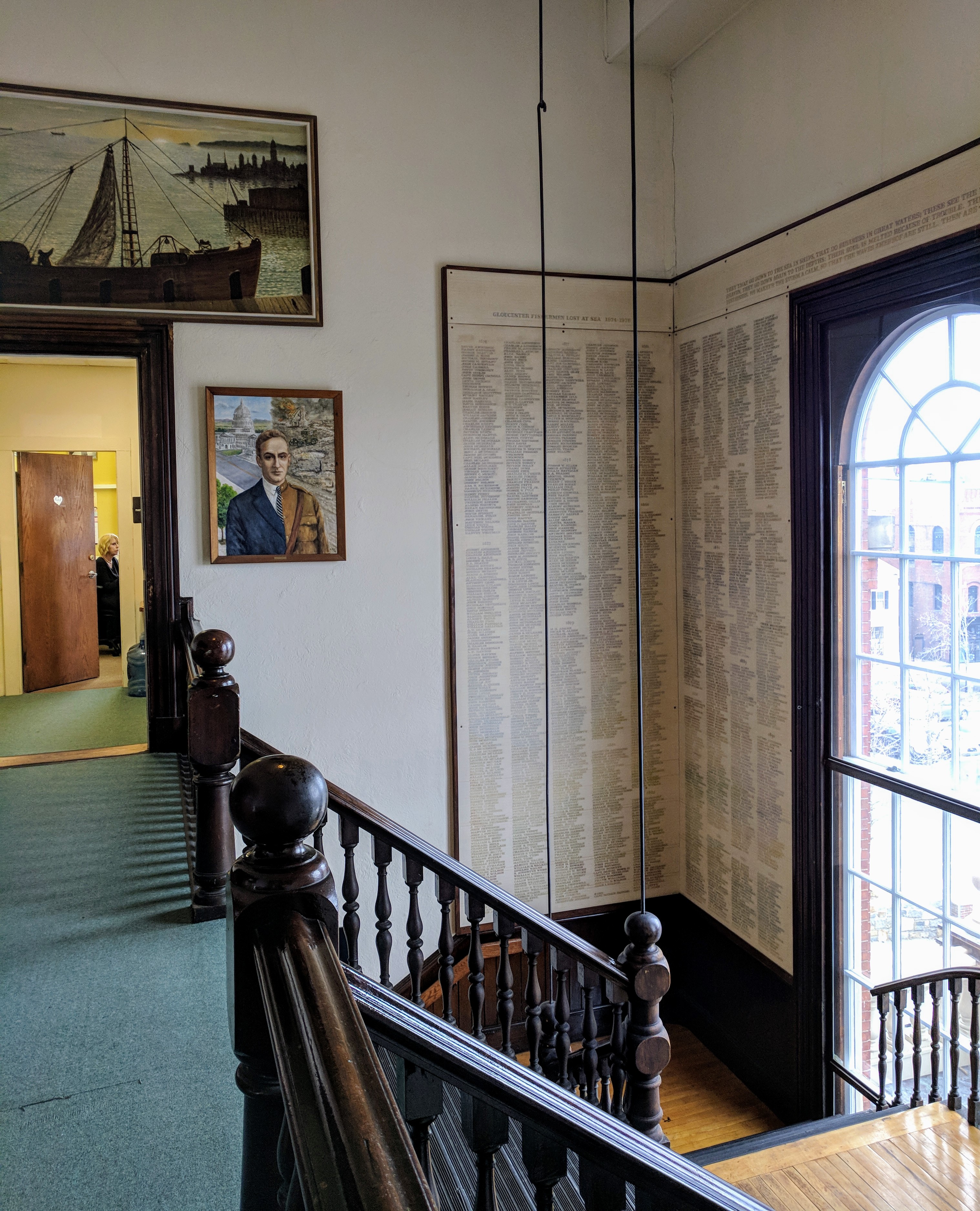 detail City hall interior Gloucester MA with detail of Gloucester IMG_20180222_125029.jpg