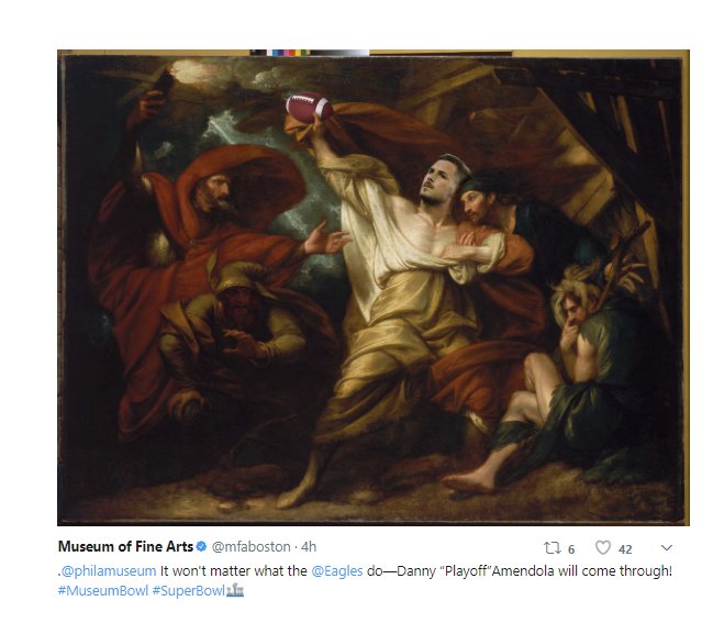 MFA Boston MuseumBowl Danny Playoff Amendola will come through