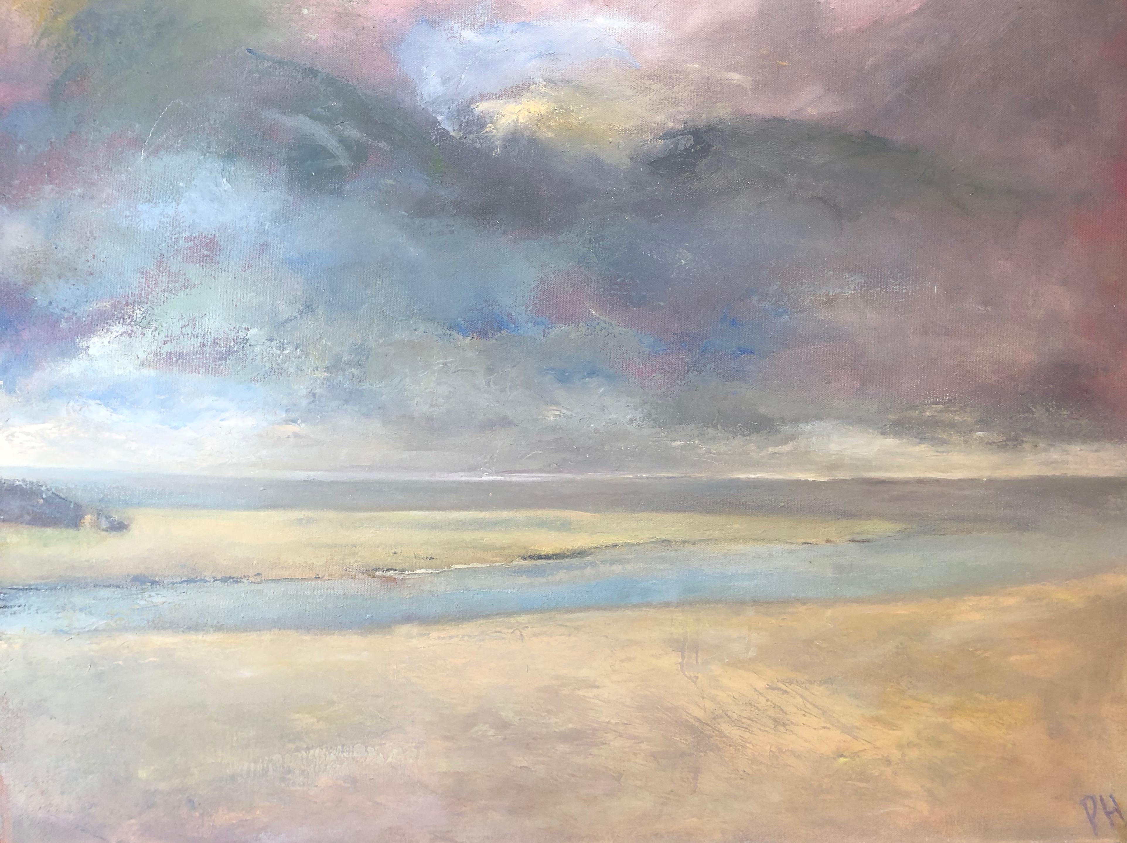 Peter Herbert . Sky and Sea No.1 . 2017 Oil on canvas . 24x30 inches