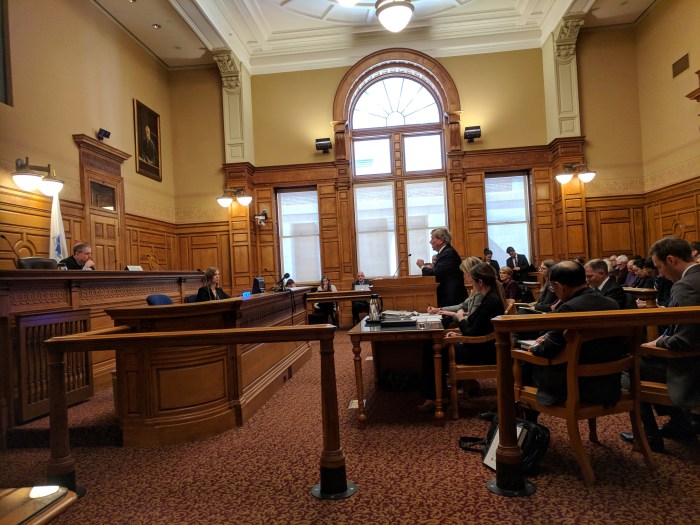 ATTORNEY KEATING AMICUS Boston MA John Adams Courthouse -Berkshire Museum deaccession case oral arguments before SJO Justice Judge Lowy_Mar 20 2018 _102144 © catherine ryan (19)