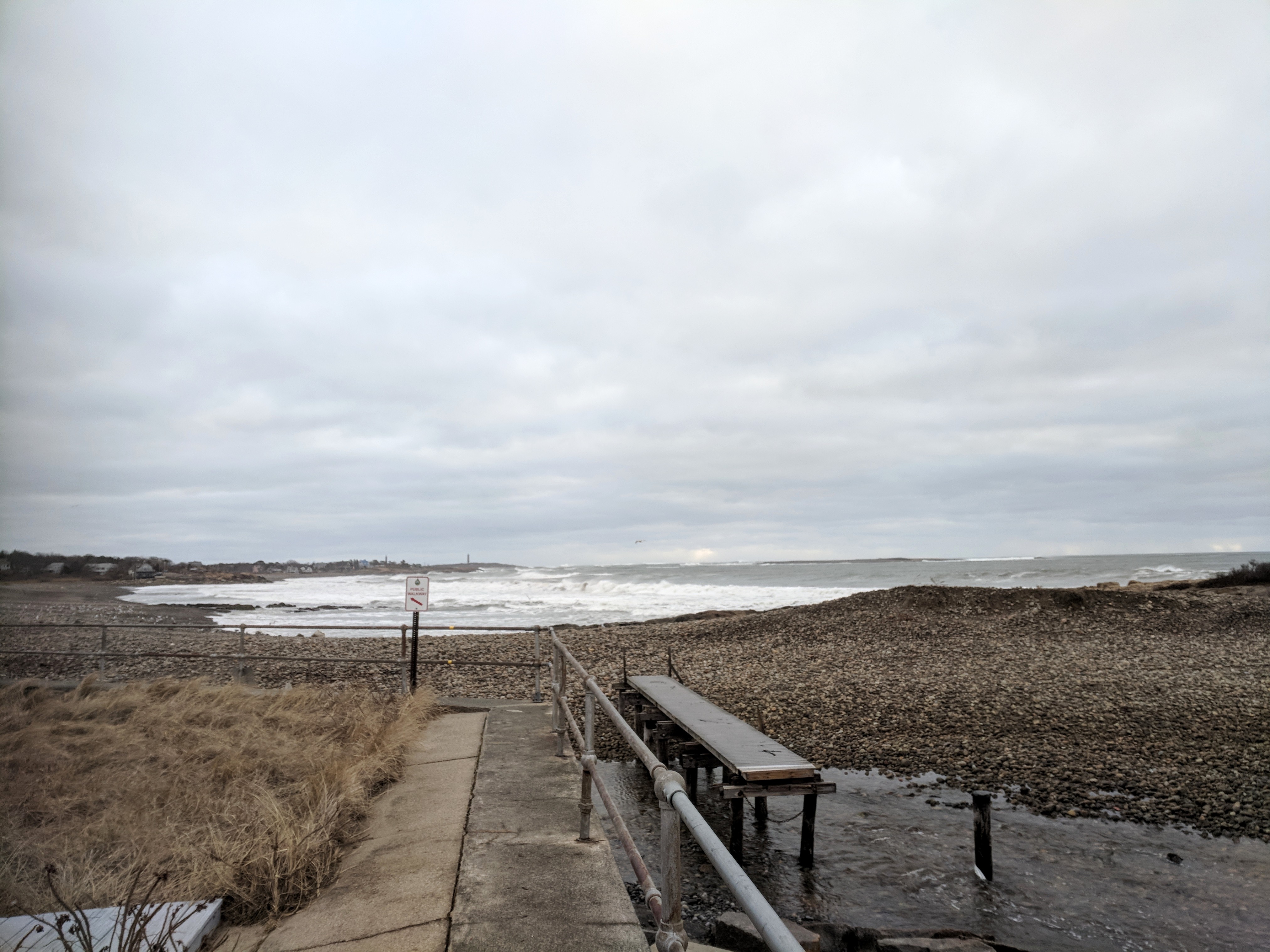 dramatic change sea wall cut down by half Winter Storm Riley March 4 2018 Gloucester MA Long Beach ©C Ryan _151948 (32)