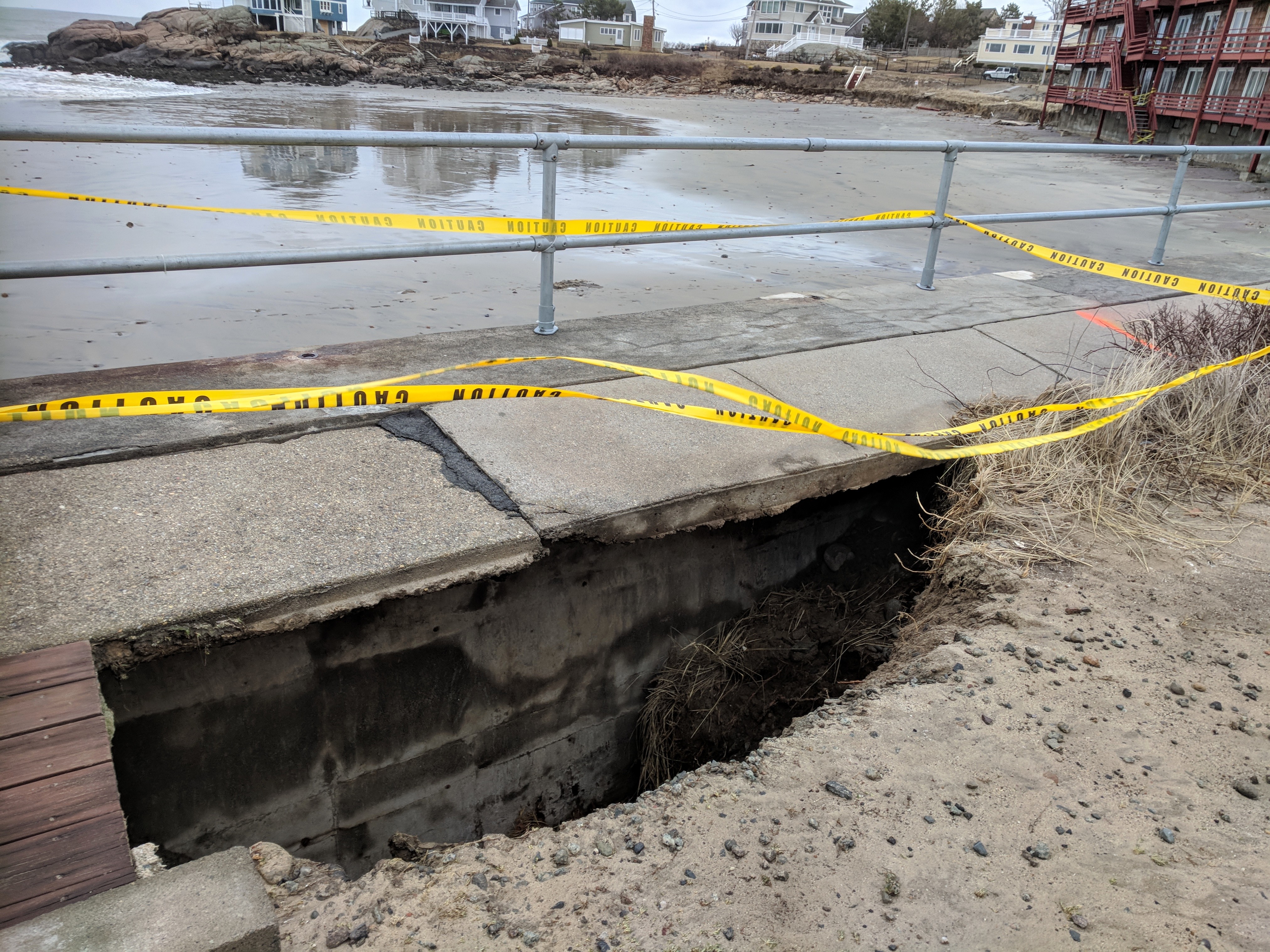Guts of seawall exposed Winter Storm Riley March 4 2018 Gloucester MA Long Beach ©C Ryan _151948 (47)