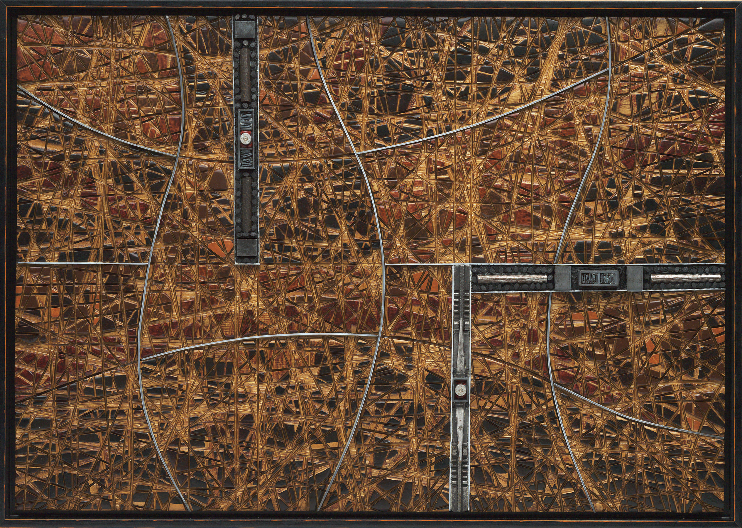 Jeff Grassie_Entrapment_ 20x30_ sculpture