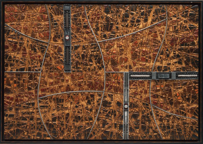 Jeff Grassie_Entrapment_ 20x30_ sculpture