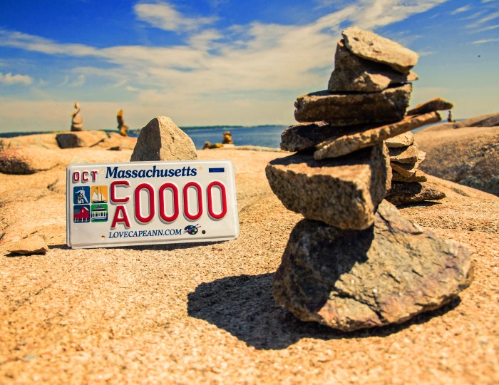 Cape Ann License Plate