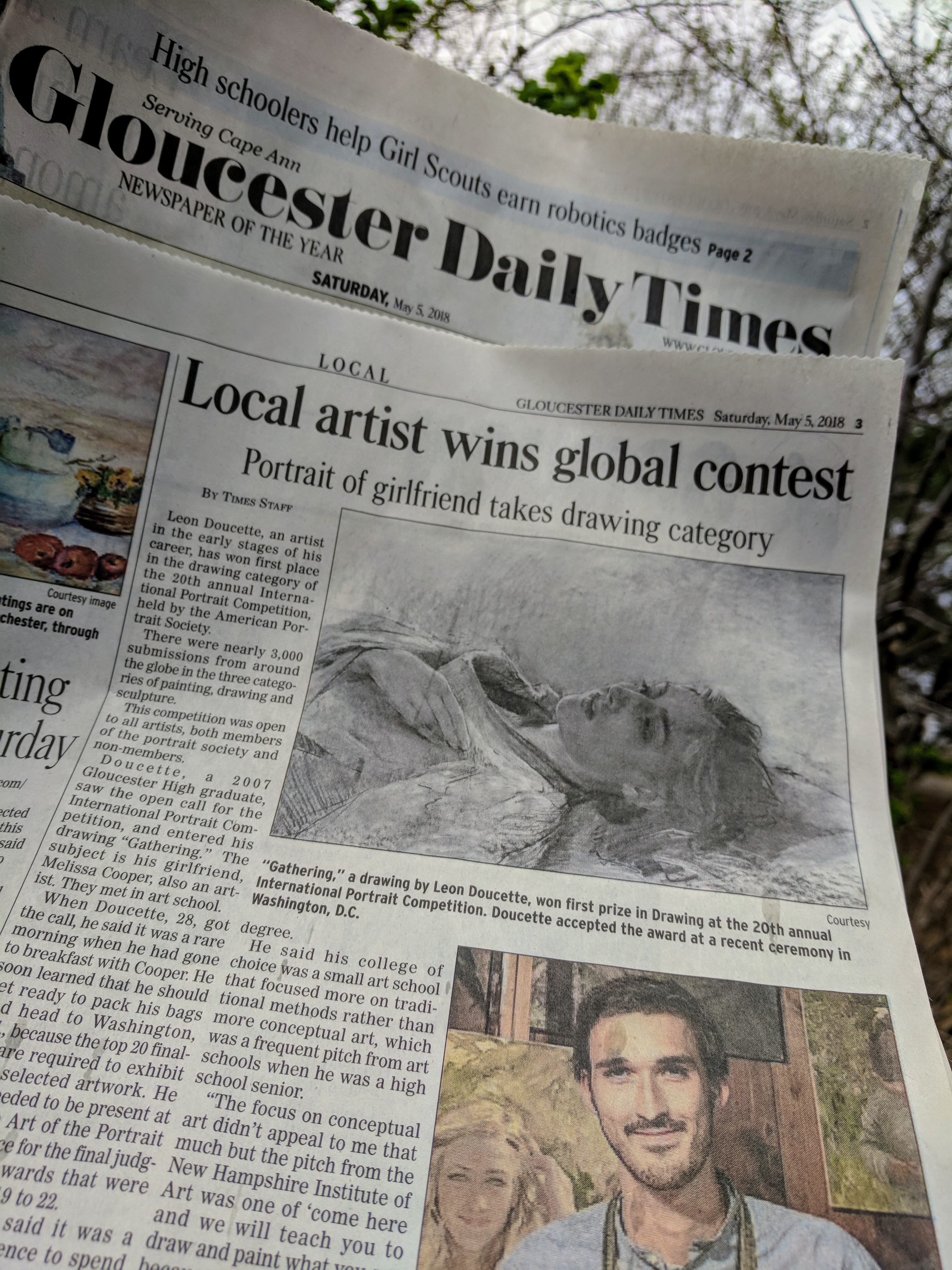Leon Doucette Gloucester Daily Times May 4 2018 (2)