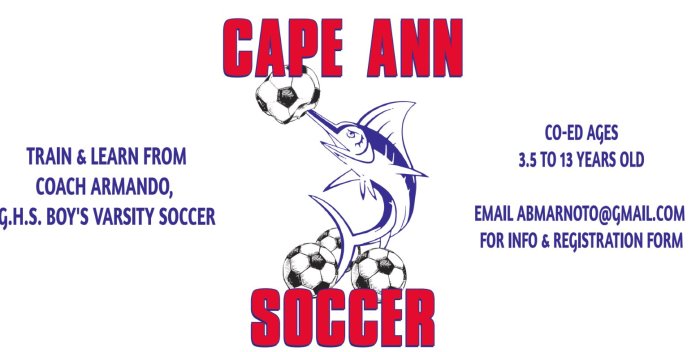 Cape Ann Soccer camp july 12